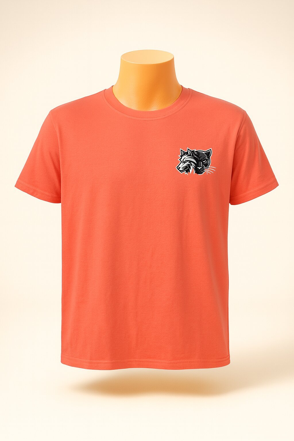 Chest Logo Printed T-shirt – Cardinal HTR